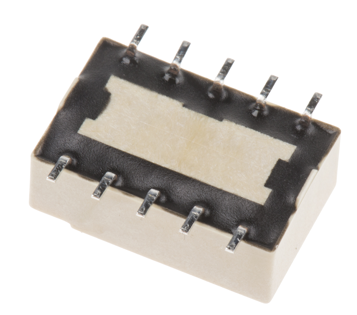 Panasonic DPDT Non-Latching Relay PCB Mount, 12V dc Coil, 2 A