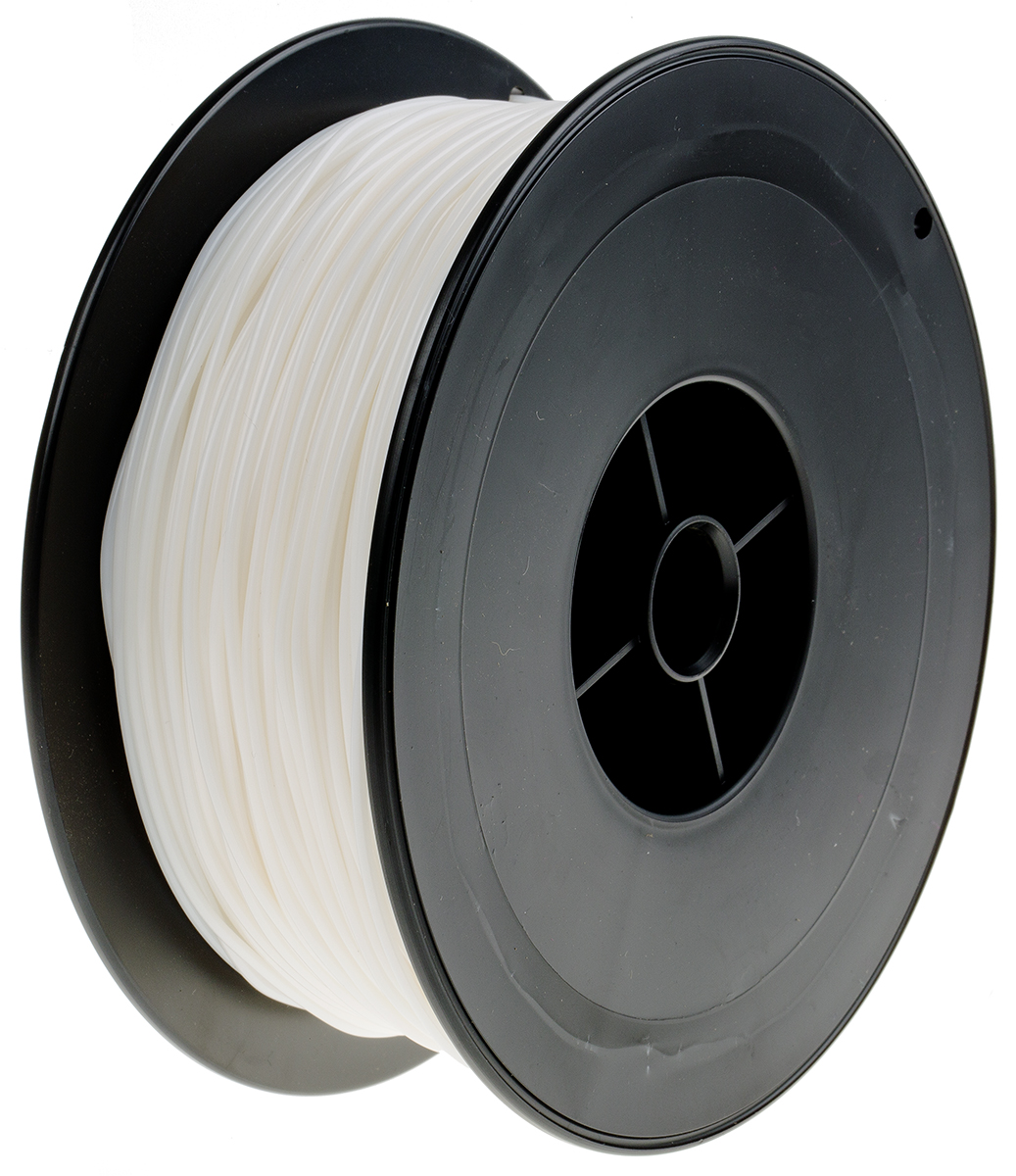 RS PRO 1.75mm Natural FLEX 45 3D Printer Filament, 300g