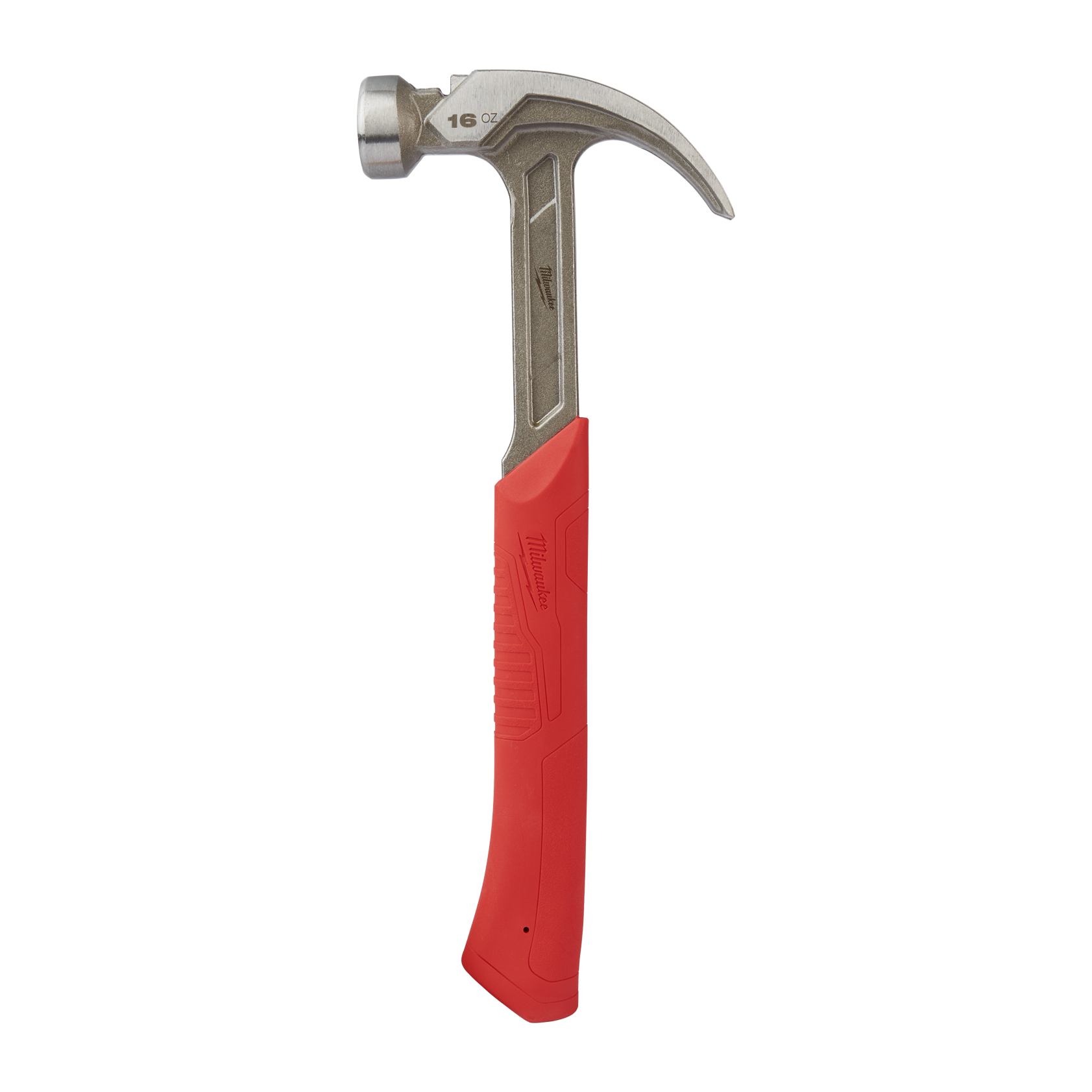 Milwaukee Steel Claw Hammer with Rubber Handle, 450g