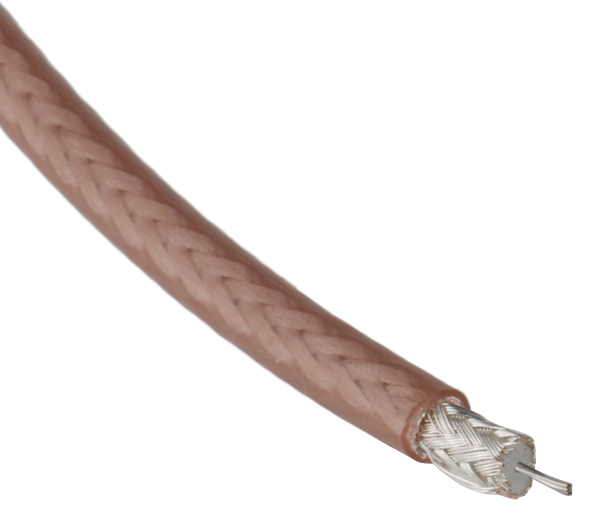 RS PRO, 25 m 75 Ω Brown