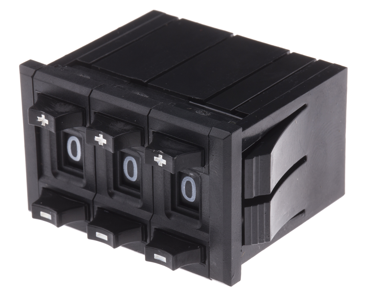Bourns 3680 1kΩ Digital Display Precision Potentiometer 10-Turns 2-Gang Panel Mount, 3683S-1-102L