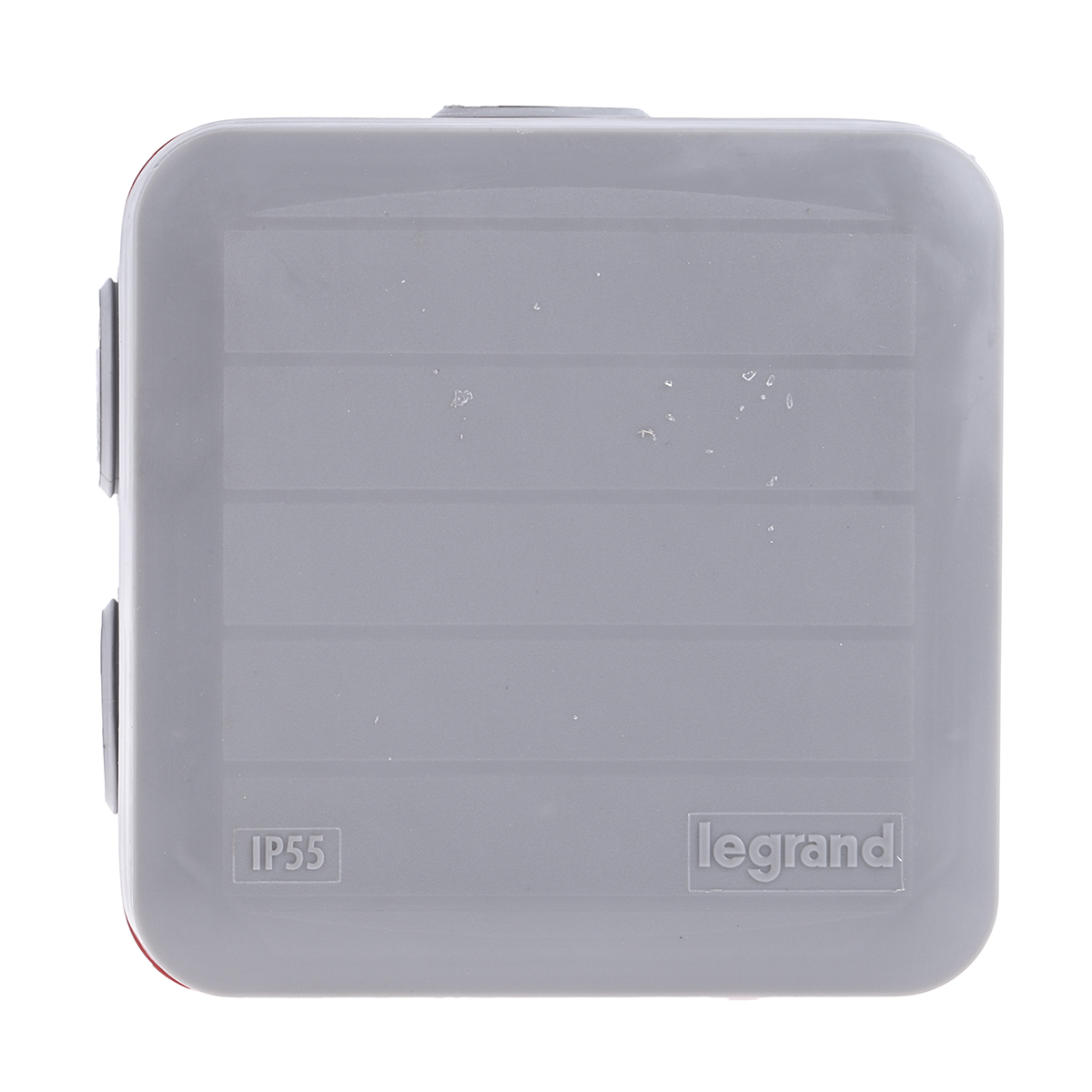 Legrand Polypropylene Square Adaptable Box, 80mm x 80mm x 45mm, with 7 Knockouts