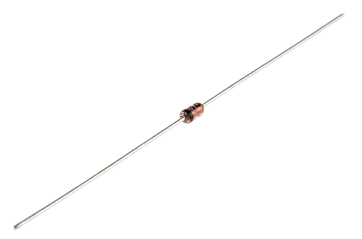 Fairchild General Purpose Diode, 400mA 100V, 2-Pin DO-35 1N4148TA