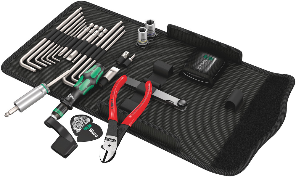 Wera 35 Piece Guitar Tool Tool Kit with Box