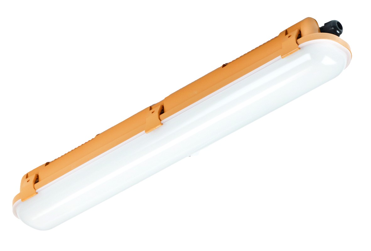RS PRO 27W LED Batten Light, 100 → 240 V Batten LED Non Corrosive Fitting, 1 Lamp, Anti-corrosive, 600mm Long,