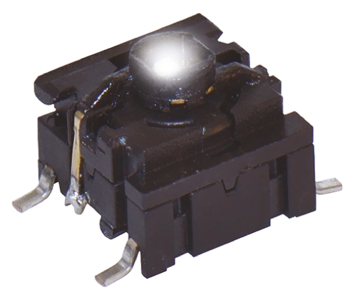 MEC IP67 Cap Tactile Switch, SPST 50 mA @ 24 V dc