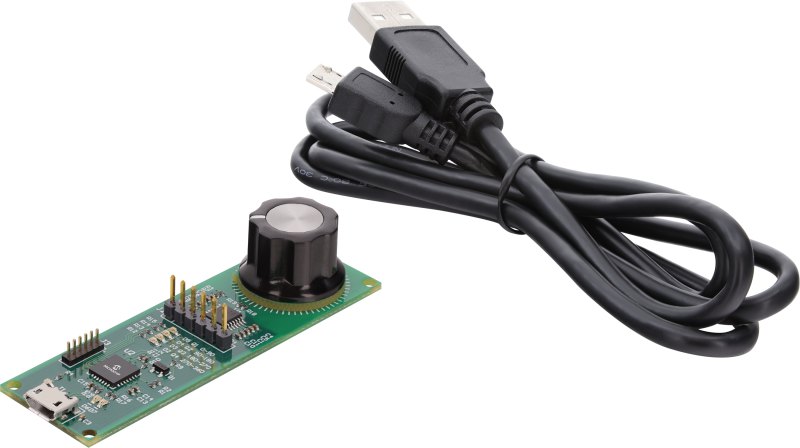 Microchip LXK3302AR010 - LX3302A 180 Deg Rotary Inductive Position Sensor NANO Kit Inductive Sensor Development Kit for