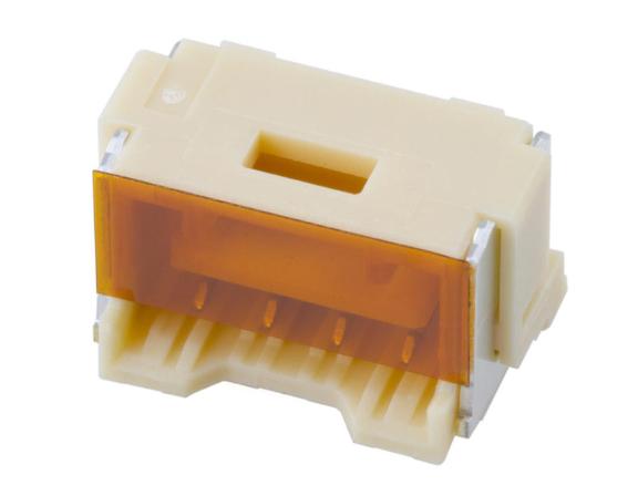 Molex 502443 Series Vertical Surface Mount PCB Header, 4 Contact(s), 2 mm Pitch, 1 Row, Shrouded