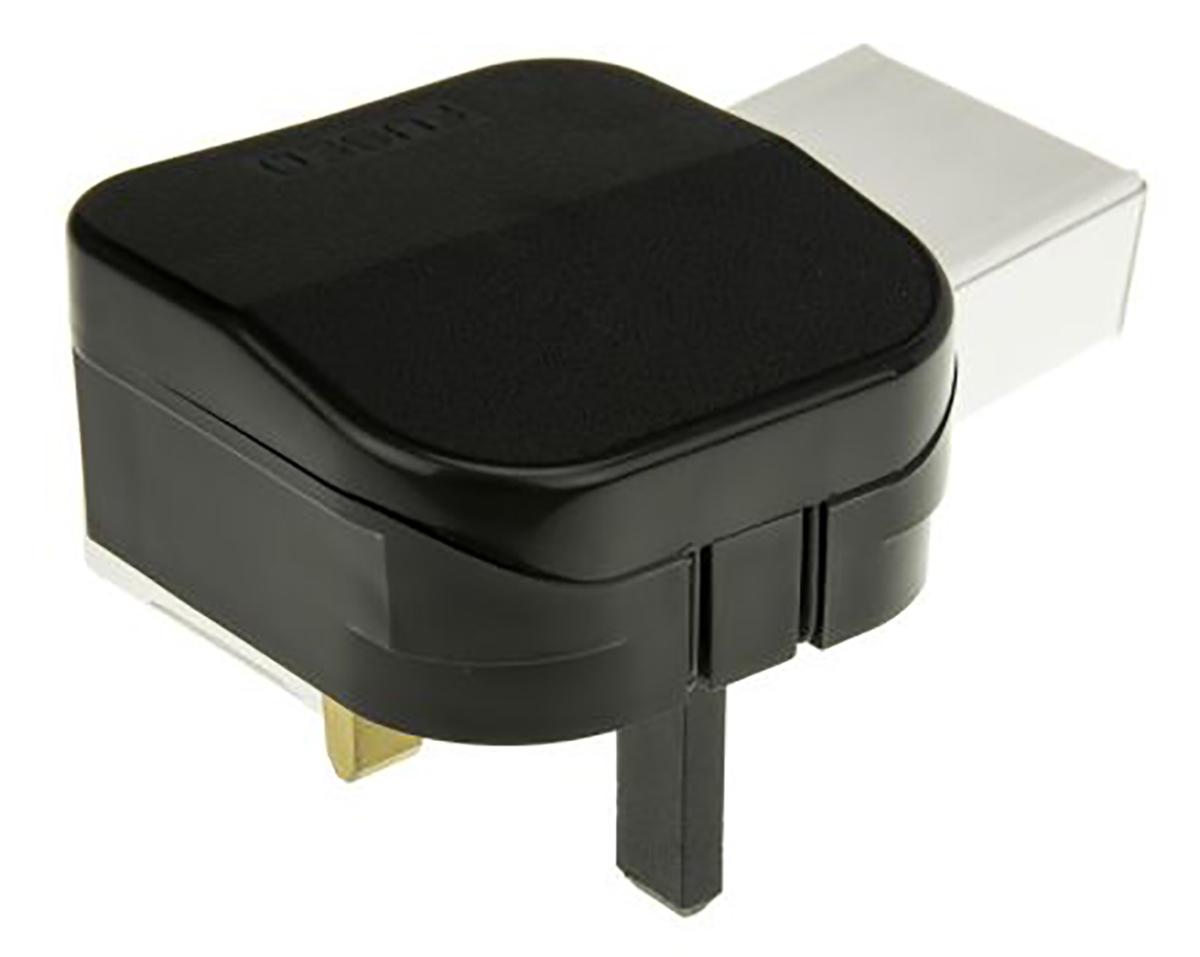 PowerConnections China, Japan, USA to UK Mains Connector Converter, Rated At 10A