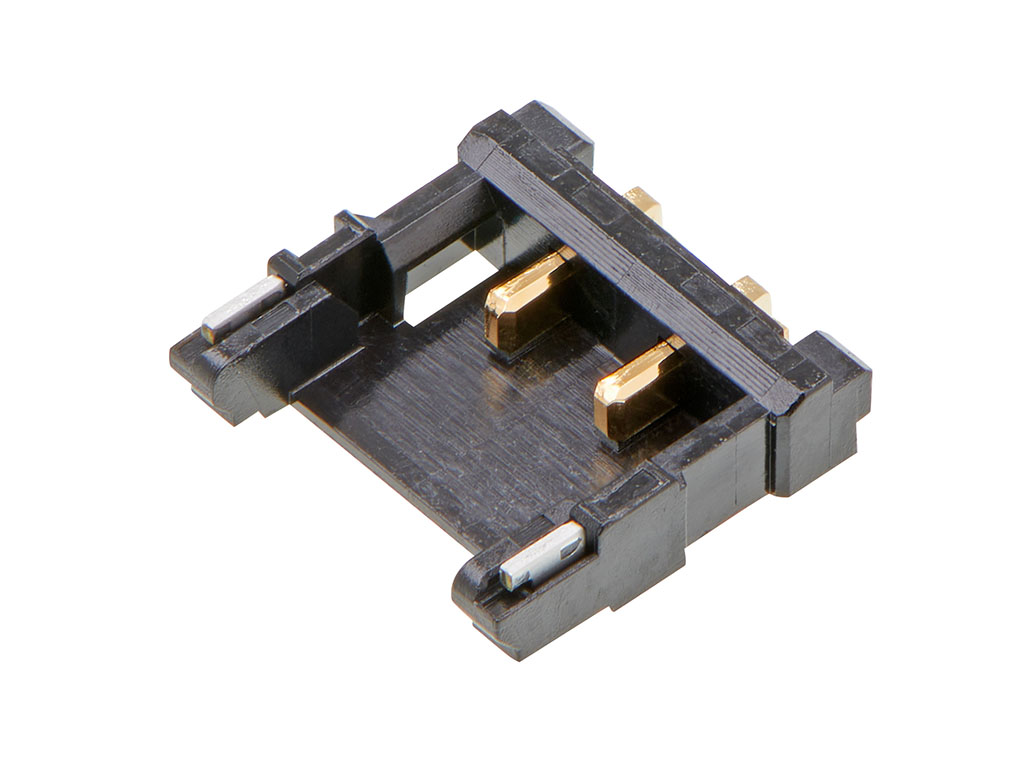 Molex 208294 Series Vertical Surface PCB Header, 2 Contact(s), 1.8 mm Pitch, 1 Row, Unshrouded