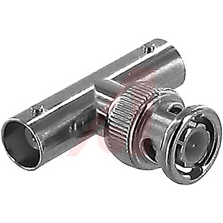 Cinch Female, Male BNC Connector, 50Ω, Straight Body