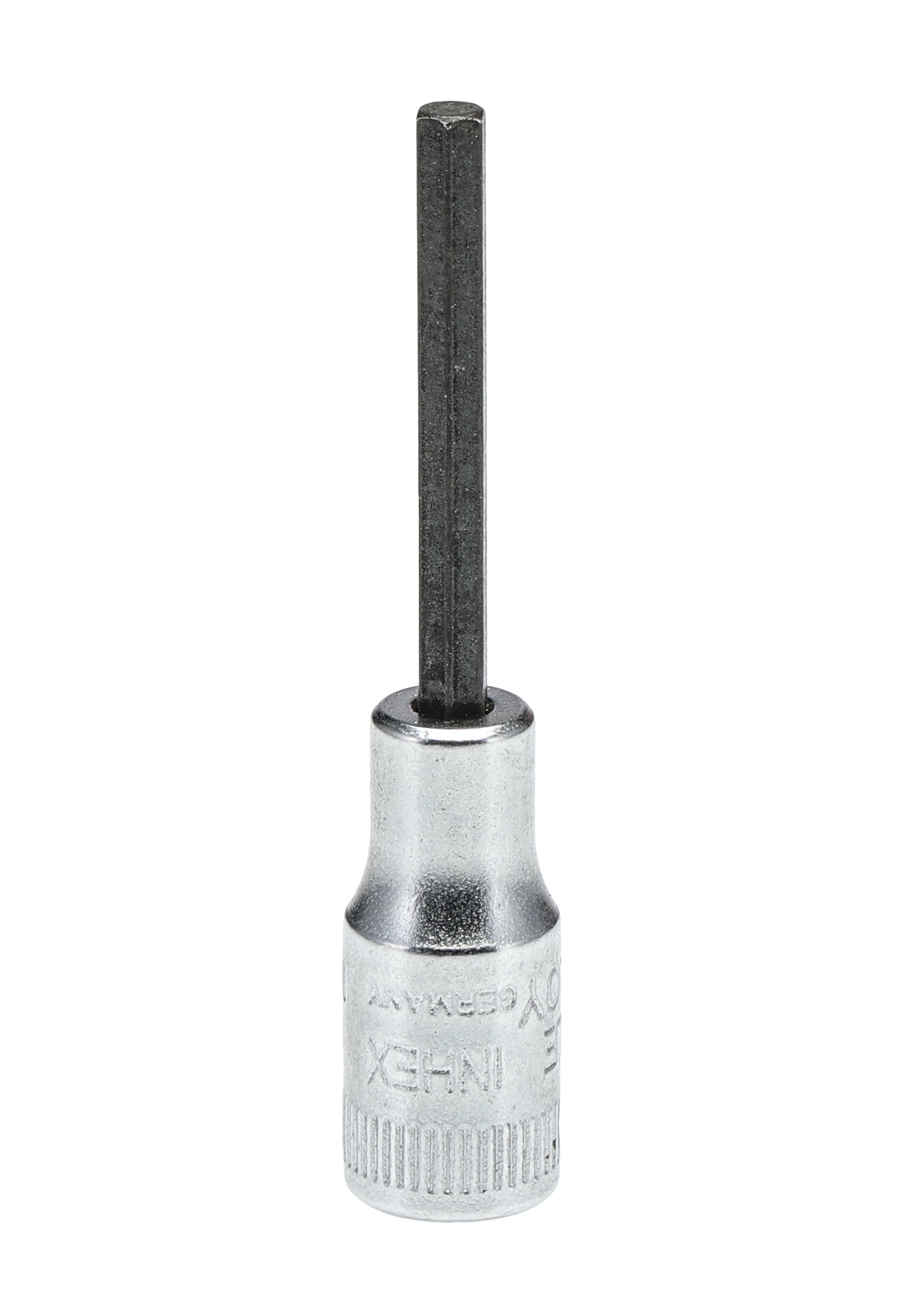 STAHLWILLE 1/4 in Drive Bit Socket, Hex Bit, 1/8in, 55 mm Overall Length