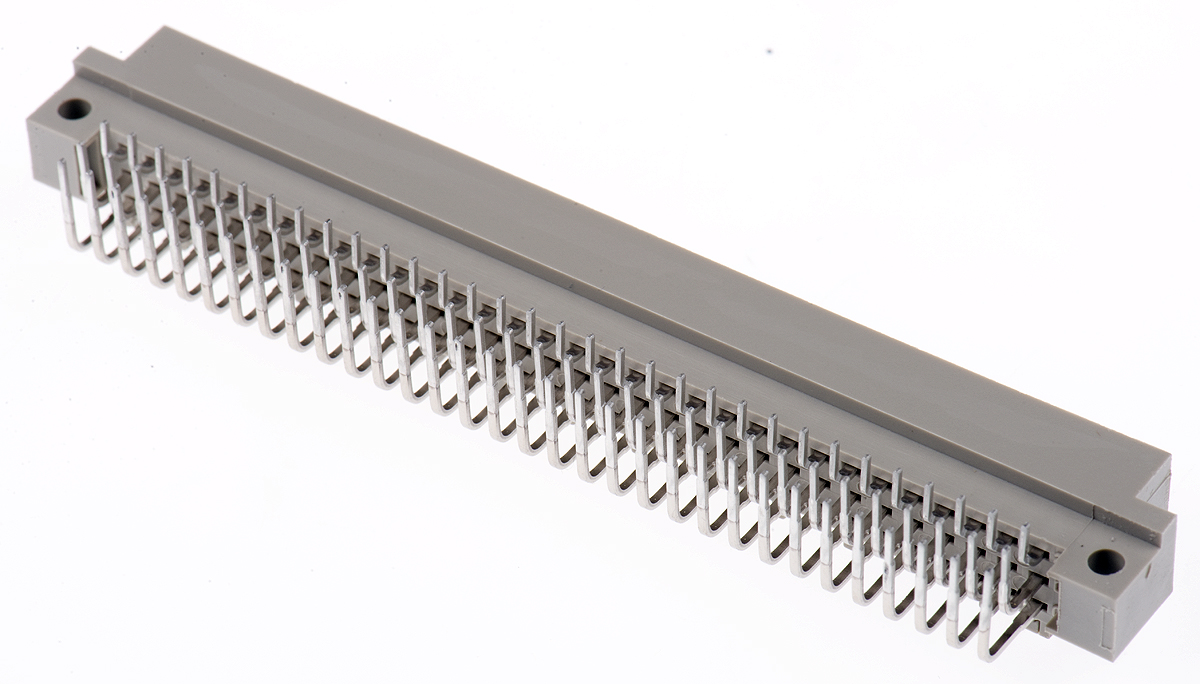 HARTING 96 Way 2.54mm Pitch, Type C Class C3, 3 Row, Right Angle DIN 41612 Connector, Plug