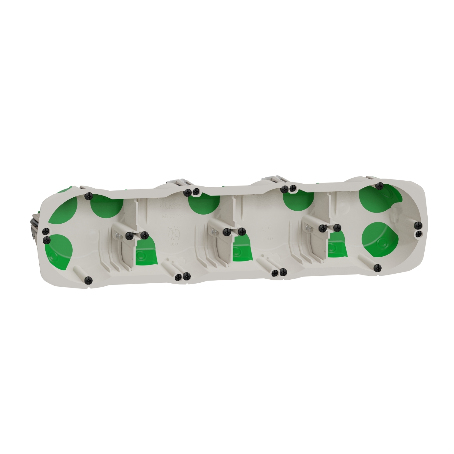 Schneider Electric Multifix Series PC/ABS Box, 67 x 47mm