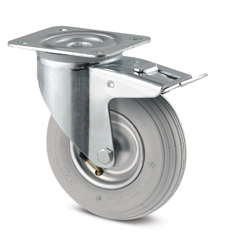 Tente Castor Wheel, 70kg Capacity, 200mm Wheel