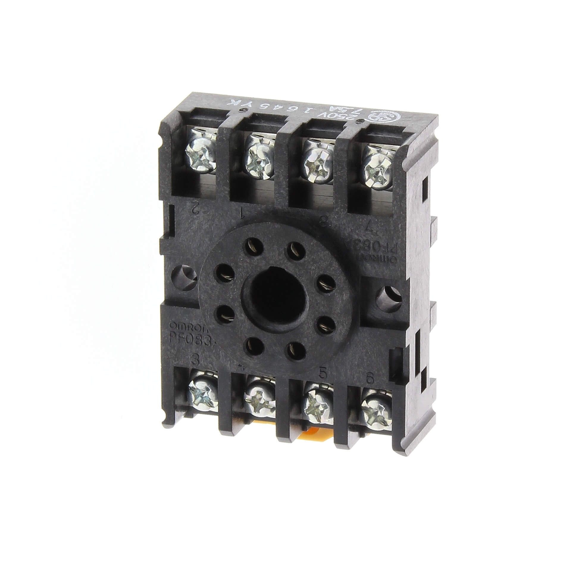Omron MKS 250V ac DIN Rail Relay Socket, for use with H3CR Solid State Timer