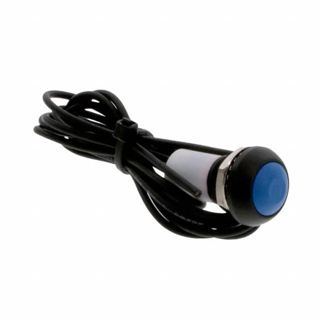 TE Connectivity PB6 Series Push Button Switch, (On)-Off, Panel Mount, SPST - NO, 50 V dc, 125V ac, IP68