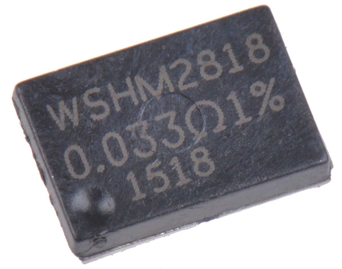 Vishay WSHM2818 33 mΩ, 2818 NiCr Alloy Surface Mount Resistor ±1 % 7 W - WSHM2818R0330FEB