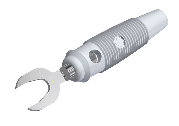 Hirschmann Test & Measurement KB 3 Insulated Fork Terminal