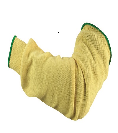 Polyco Healthline Yellow Reusable Kevlar Protective Sleeve, 20in Length