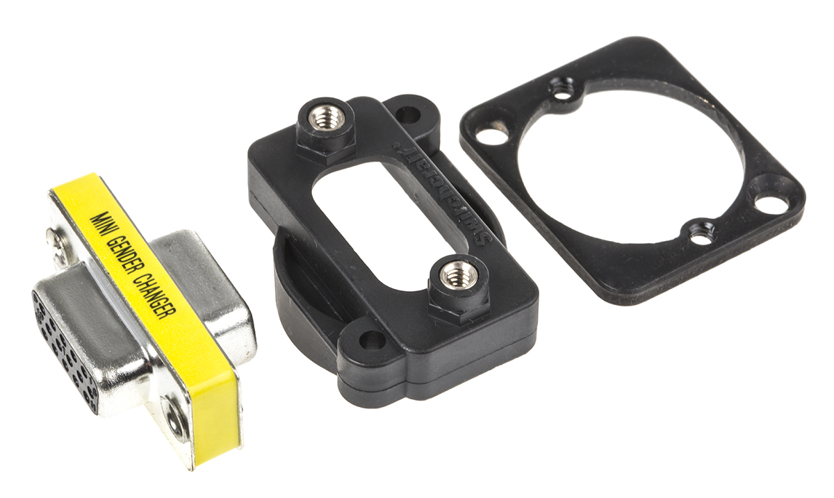 Switchcraft D Sub Adapter Female 15 Way D-Sub to Female 15 Way D-Sub