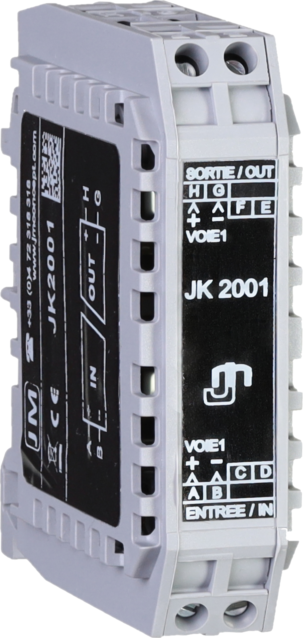 JM CONCEPT 1 Channel Galvanic Barrier, Loop Powered Isolator, Current Input, Current Output