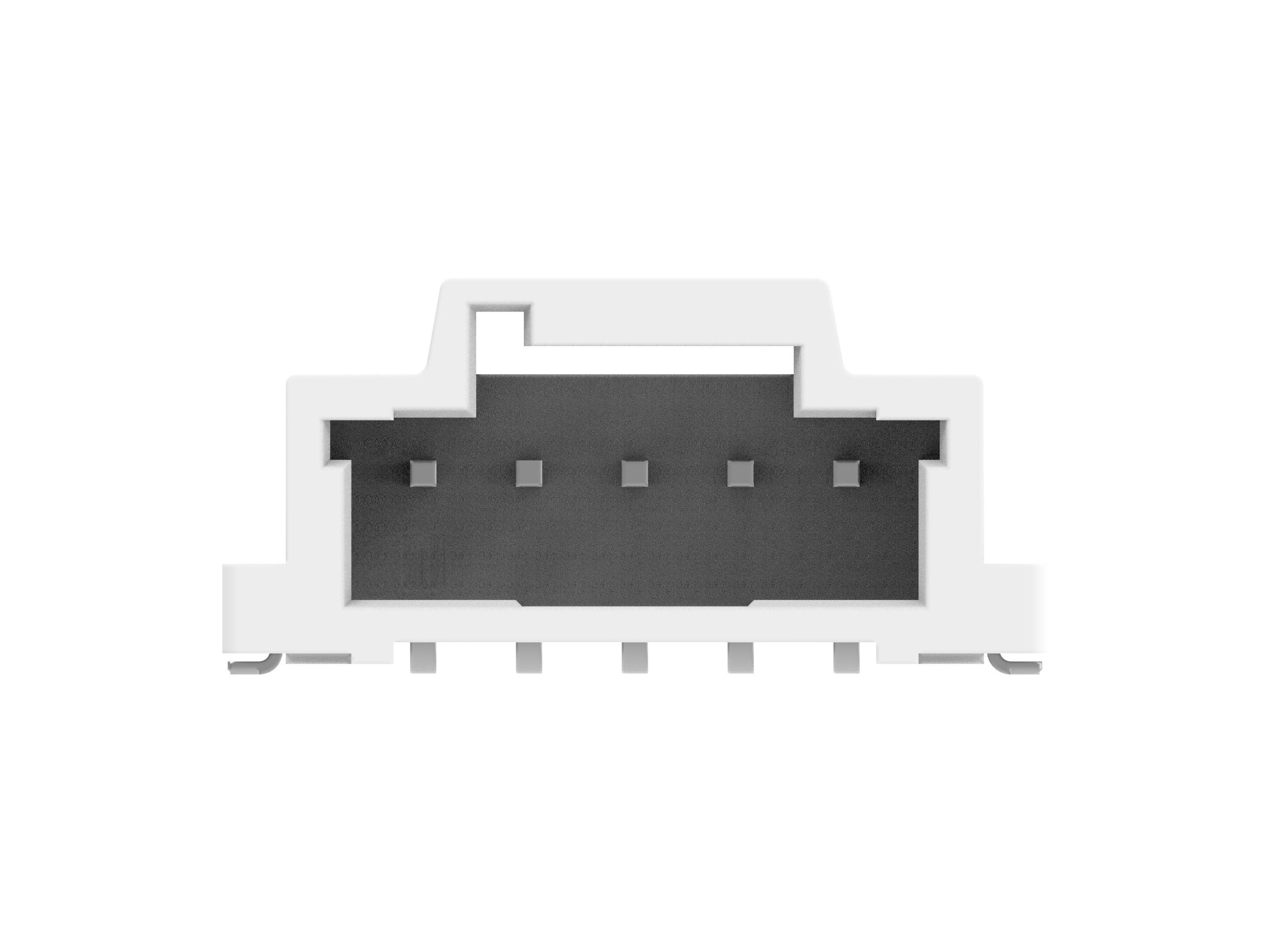 TE Connectivity SGI2.0 Series Right Angle Board PCB Header, 5 Contact(s), 2 mm Pitch, 1 Row, Shrouded