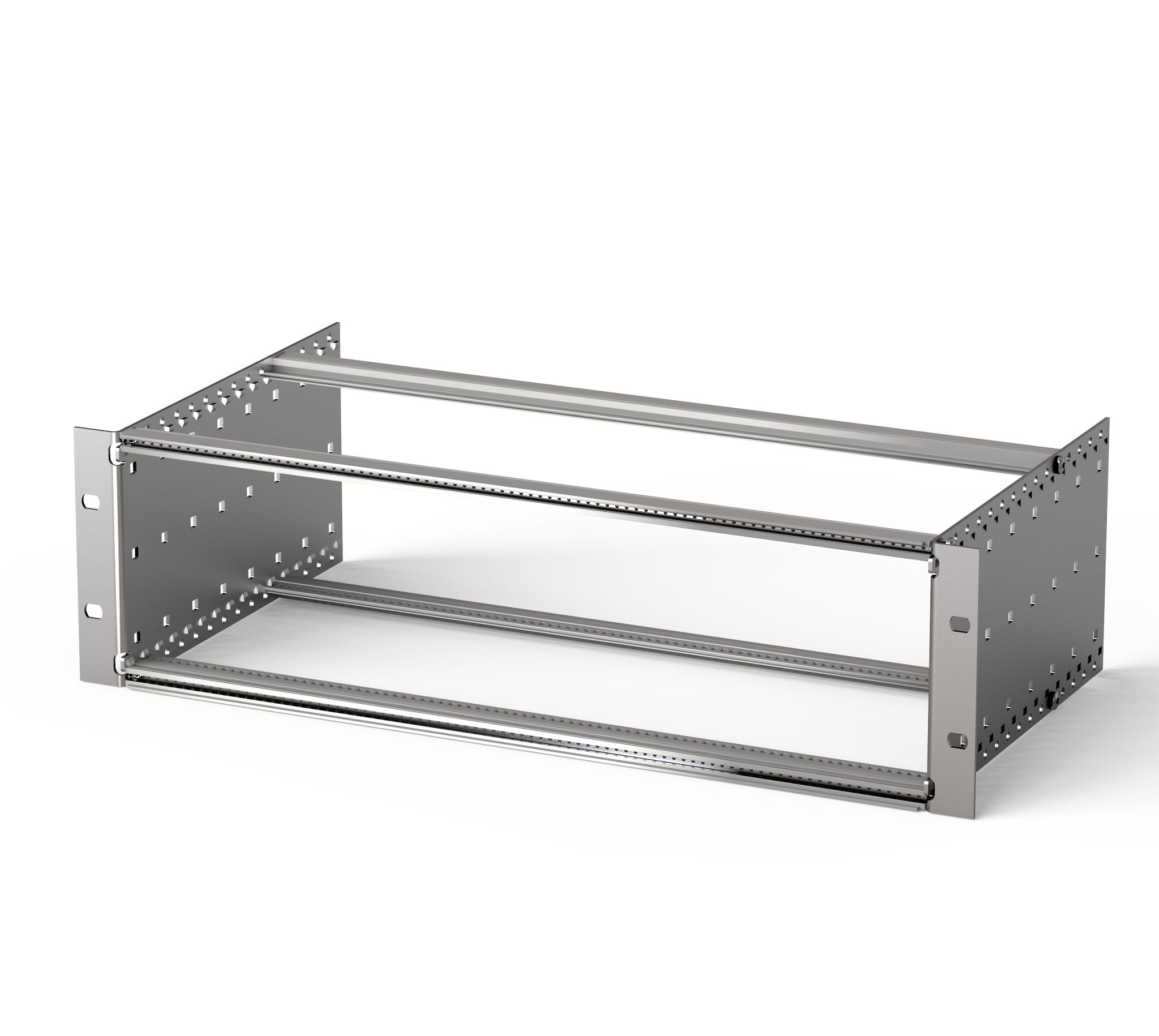 nVent SCHROFF 24564 Series 3U Aluminium Subrack, 235mm Depth