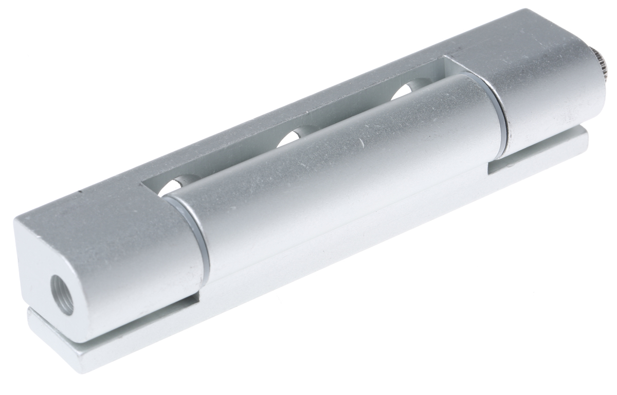 Steinbach & Vollman Aluminium Barrel Hinge, Screw Fixing, 92mm x 19mm x 16mm