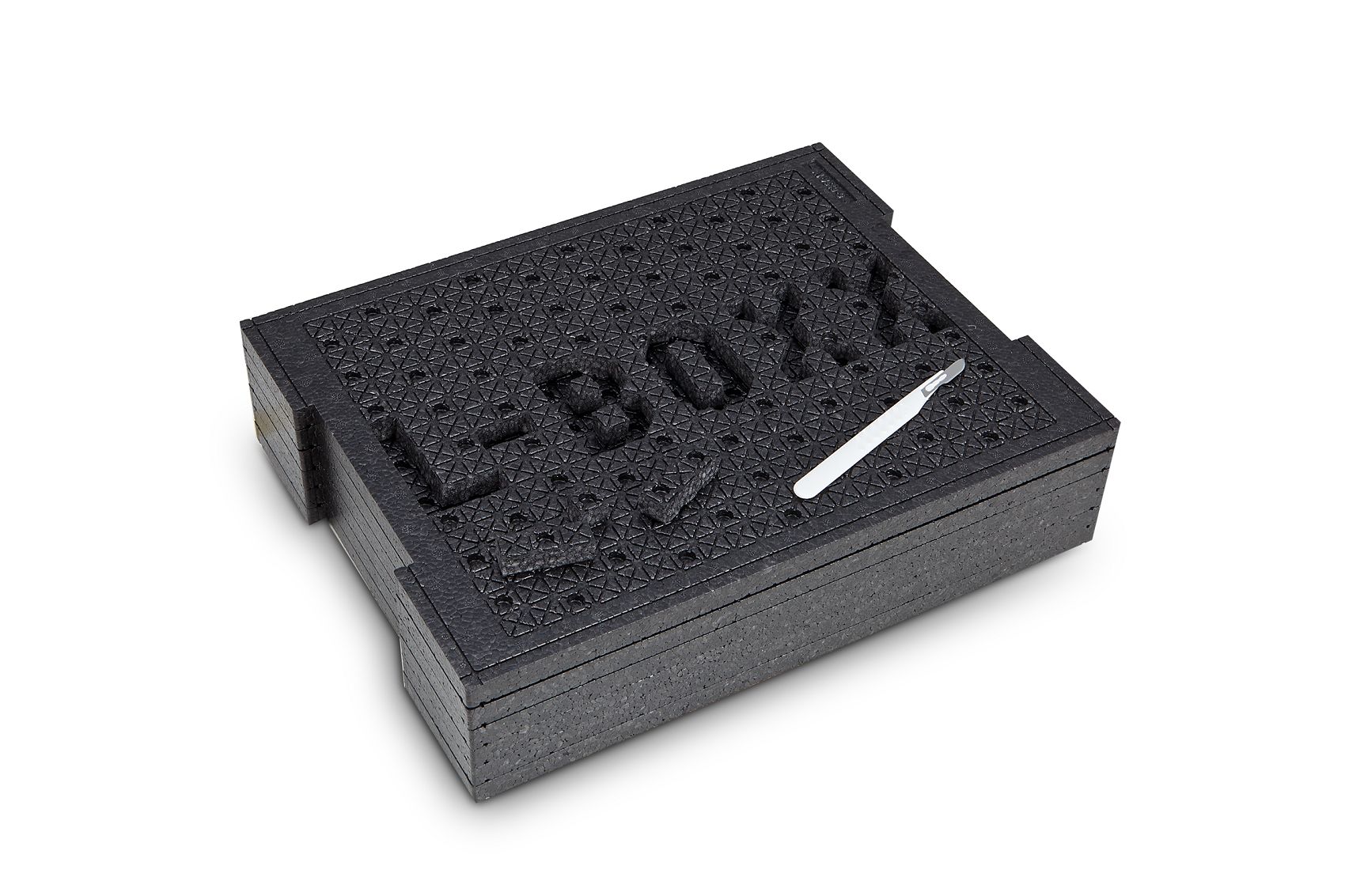 BS SYSTEMS 6000003674 Medium Density Rectangular Foam Insert, For Use With L-BOXX 136, LS-BOXX