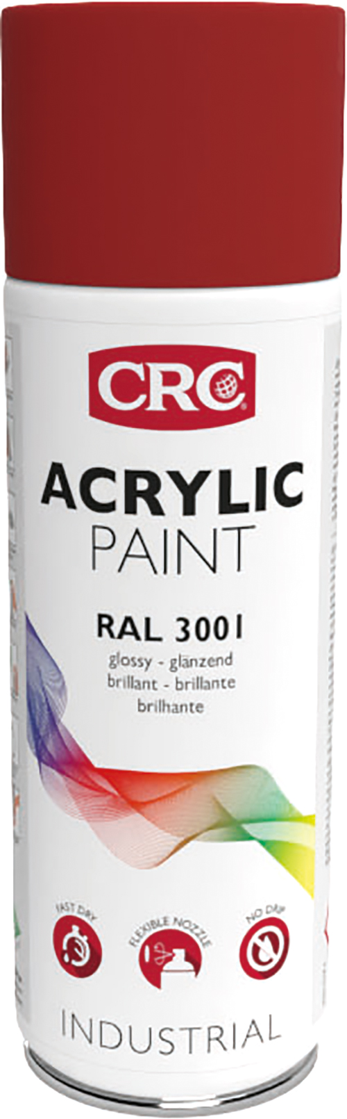 CRC 400ml RAL 3001 Red Gloss Spray Paint