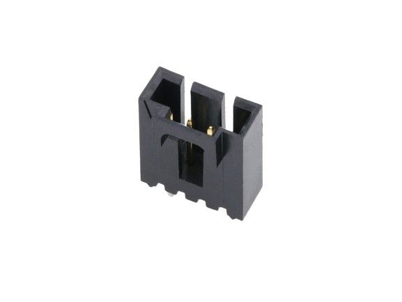Molex SL Series Straight Through Hole PCB Header, 4 Contact(s), 2.54 mm Pitch, 1 Row, Shrouded