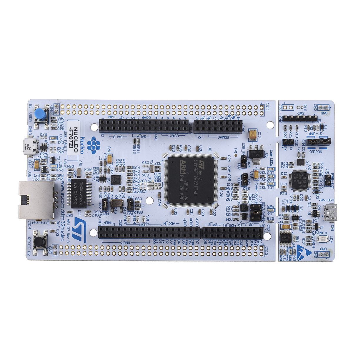 STMicroelectronics STM32 Nucleo-144 MCU Development Board NUCLEO-F767ZI