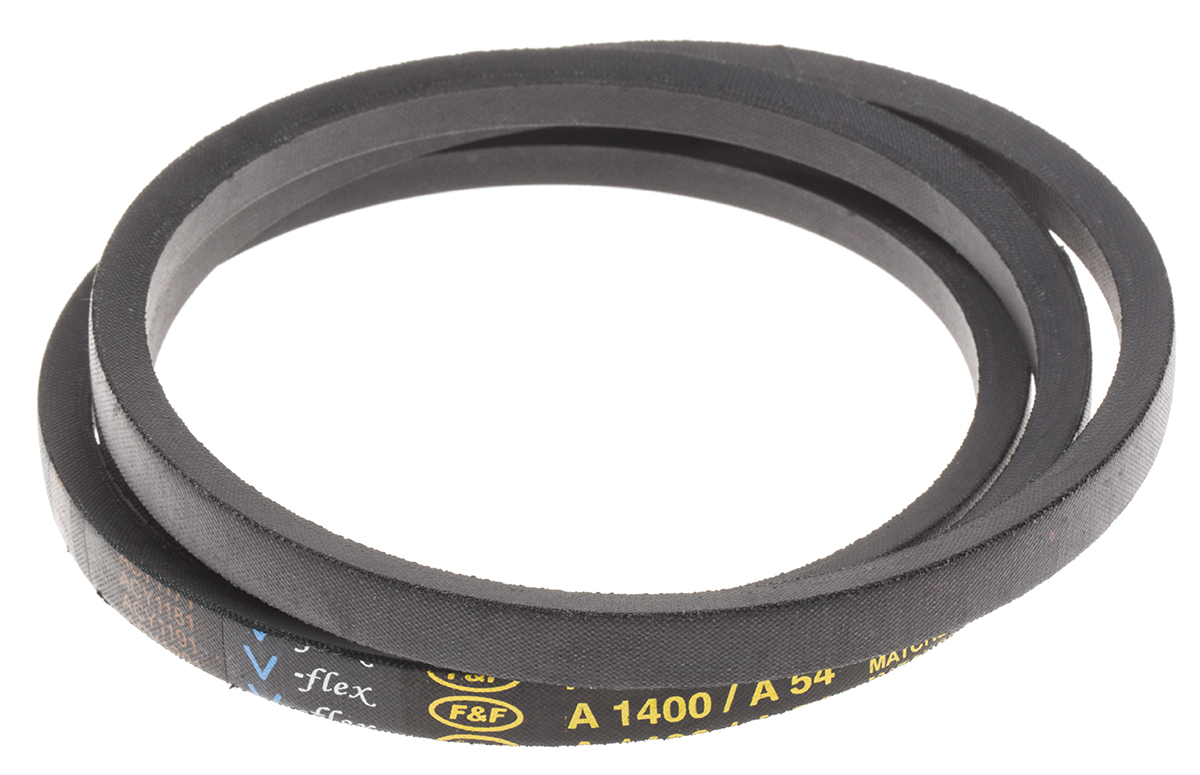RS PRO Drive Belt, belt section A, 1370mm Length