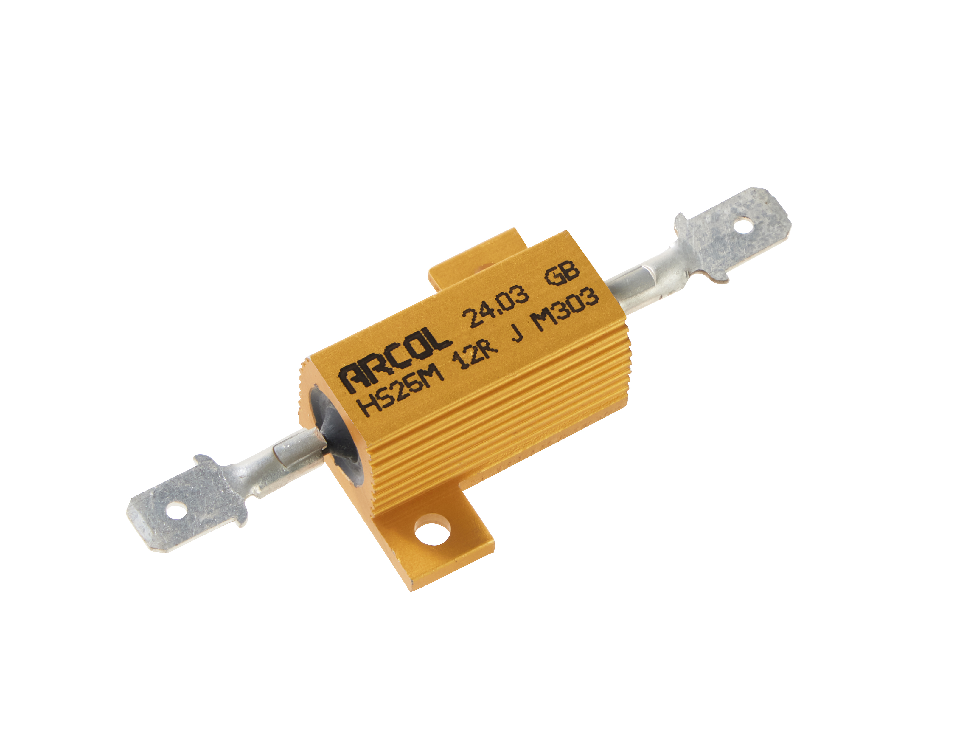 Arcol 25W Aluminium Chassis Mount Resistor HS25M 10R J M303 5%