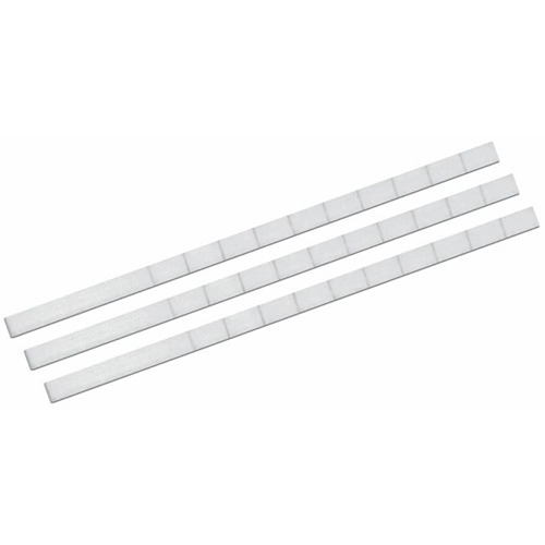 WAGO 209 Snap On Cable Marker, White, Pre-printed "Plain", for Terminal Block, 209-200