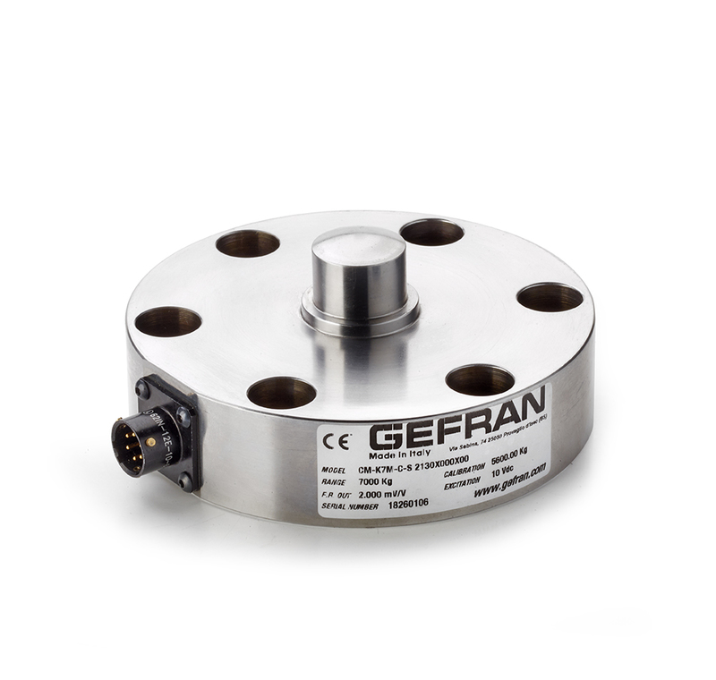 Gefran Load Cell, 1000kg Range, Compression Measure, 700Ω
