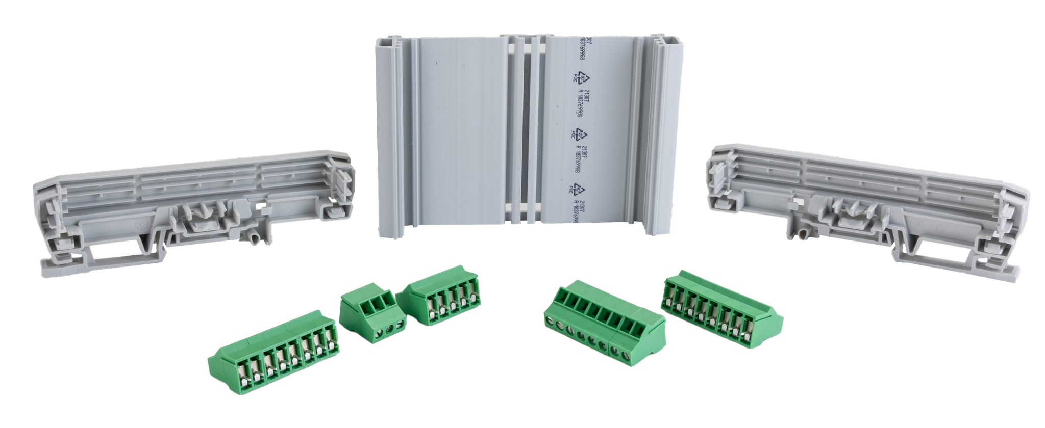 Phoenix Contact DIN Rail Enclosure Enclosure Type UM-BASIC 108 100MM DEV-KIT KMGY Series , 104 x 127.8 x 32.45mm,