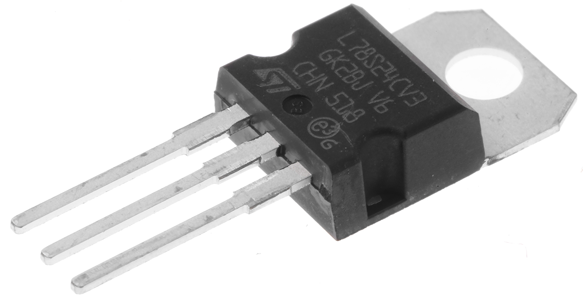 STMicroelectronics, 5-Channel Linear, Voltage Regulator, 2 A, 24 V, TO-220 3-Pin