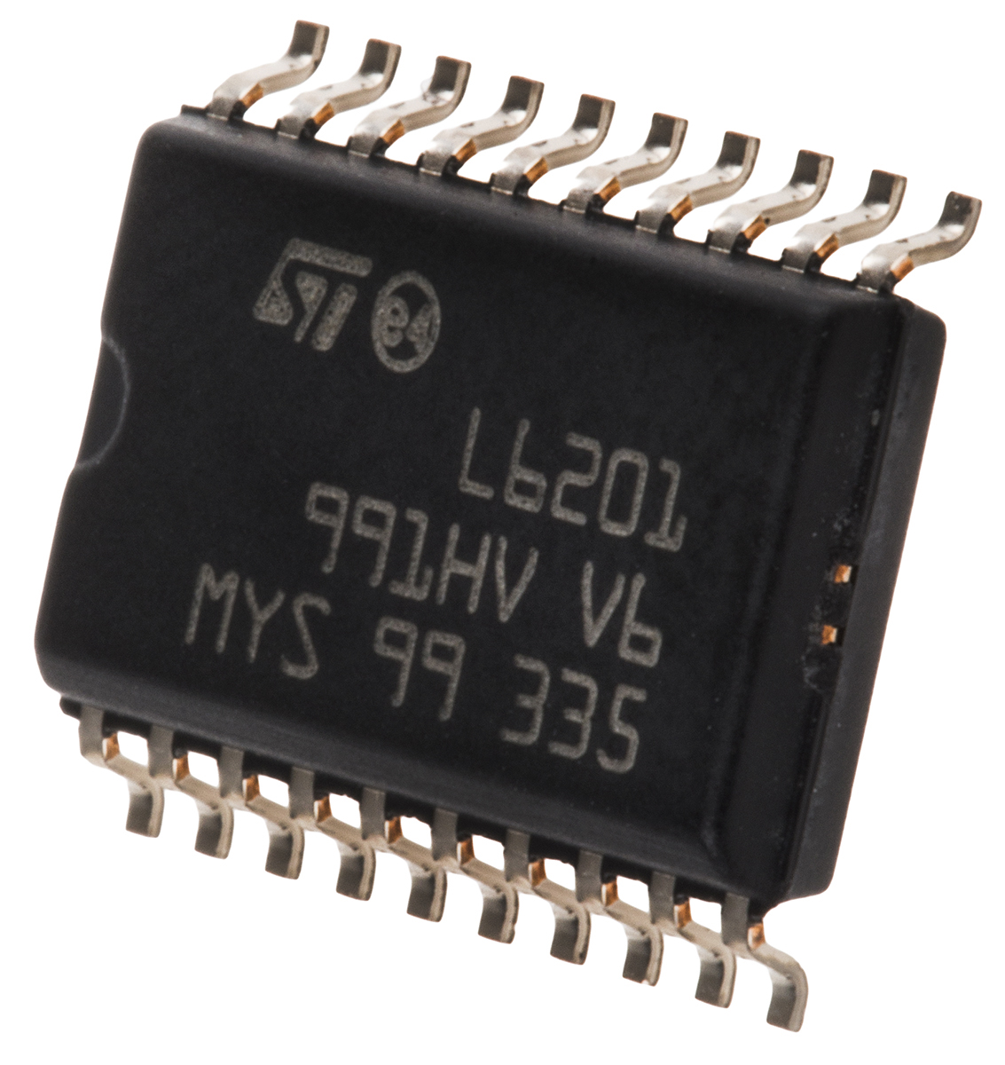 STMicroelectronics L6201, Brushed DC Motor Motor Driver IC, 48 V 1 A 20-Pin, SOIC