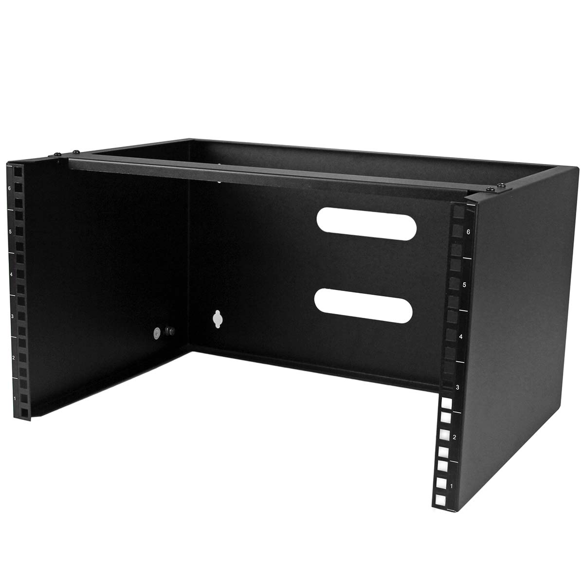 StarTech.com Black 6U Steel Server Rack , with 2-Post Frame