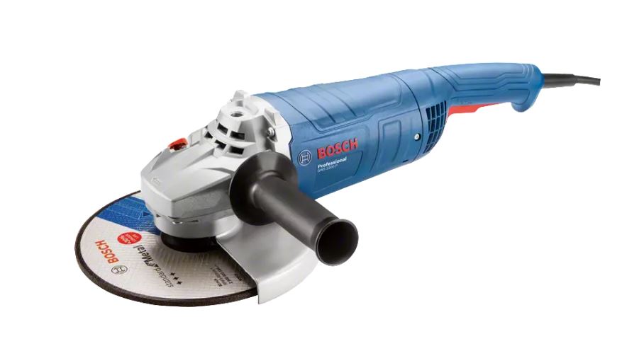 Bosch GWS 2200 P 230mm Corded Angle Grinder, UK Plug
