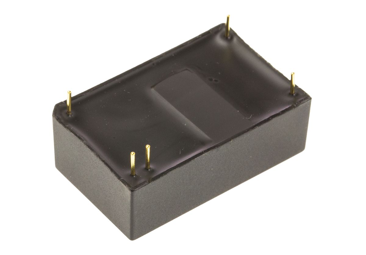 TRACOPOWER THB 3 DC-DC Converter, 24V dc/ 125mA Output, 9 → 18 V dc Input, 3W, Through Hole, +85°C Max Temp