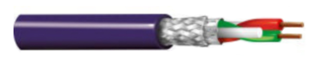 Belden 70102E Series Data Cable, 1 Pairs, 2 Cores, 0.34 mm², Screened, 22 AWG, 500m, Screened Shield, PROFIBUS Cable