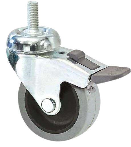 Guitel Hervieu Braked Swivel Castor Wheel, 35kg Capacity, 50mm Wheel