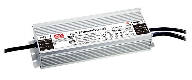 MEAN WELL LED Driver, 36V Output, 320W Output, 8.9A Output, Constant Current / Constant Voltage Dimmable