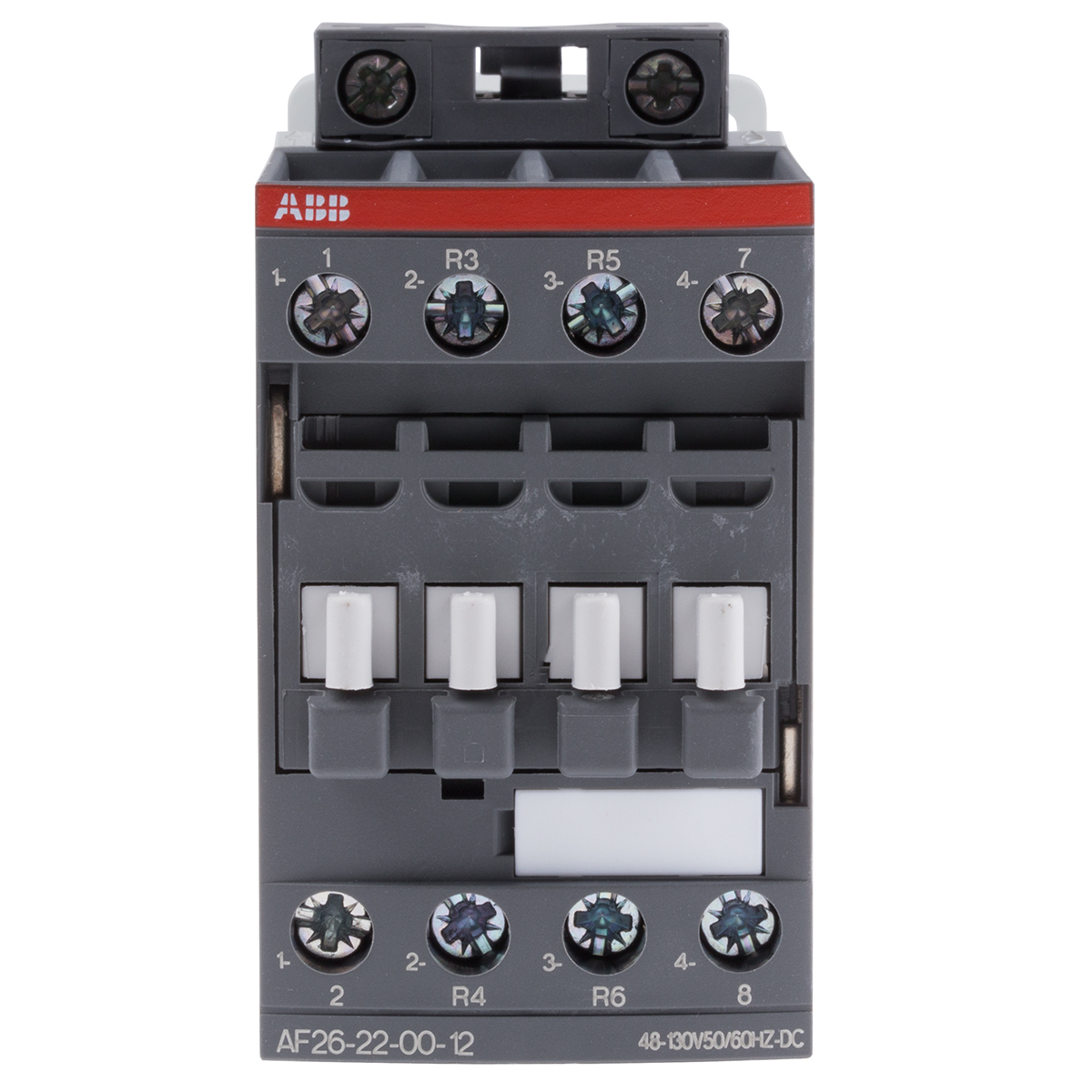 ABB AF26 Contactor, 110 V Coil, 4-Pole, 45 A, 11 kW 130 V, 2 NO/2 NC, 690V