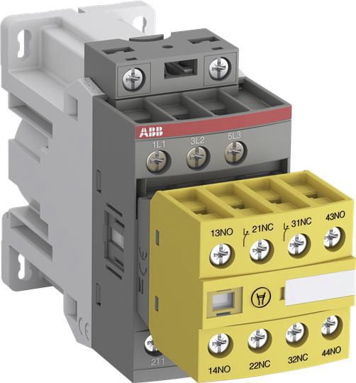 ABB Jokab AFS Contactor, 24 V Coil, 3-Pole, 30 A, 9 kW 24 V, 3 NO, 600V