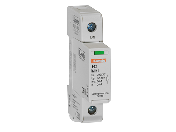 Lovato 1 Phase Surge Protector, 50kA