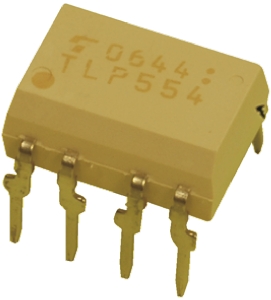 Toshiba, TLP351(F) DC Input IGBT Gate Drive, MOSFET Output Optocoupler, Through Hole, 8-Pin PDIP